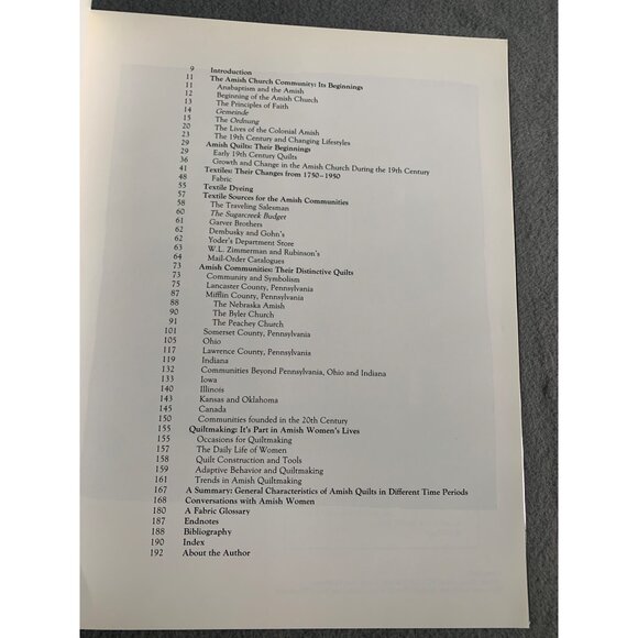 The Amish Quilt Book by Eve Wheatcroft Granick - Picture 3 of 3